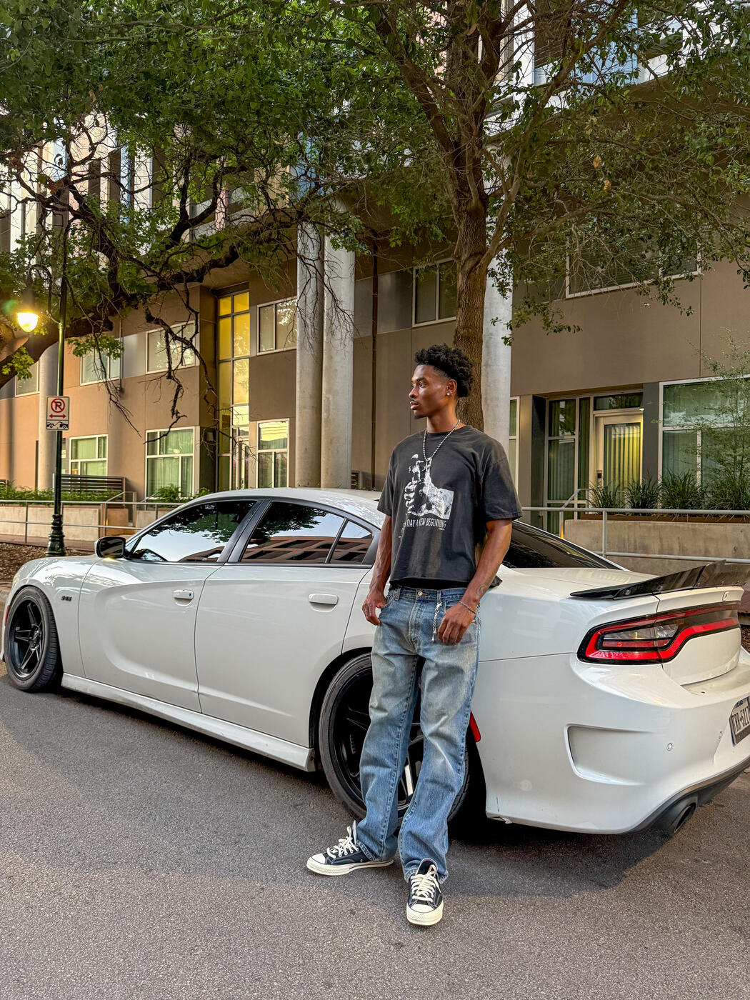 Downtown Austin street style, sidewalk
